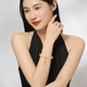 Zhou Taisheng Citrine Six-Character Mantra Three-way Bracelet