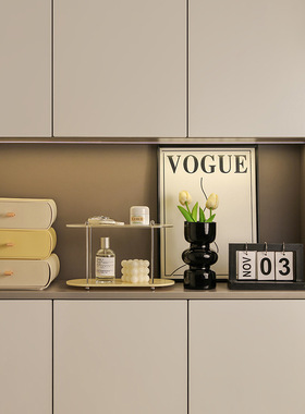 贝汉美入户玄关轻奢熊钥匙收纳摆件客厅鞋柜家居装饰乔迁新居礼品