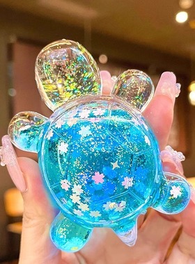 流沙小乌龟对对碰巨可爱网红仿真动物玩偶摆件玩具女孩子