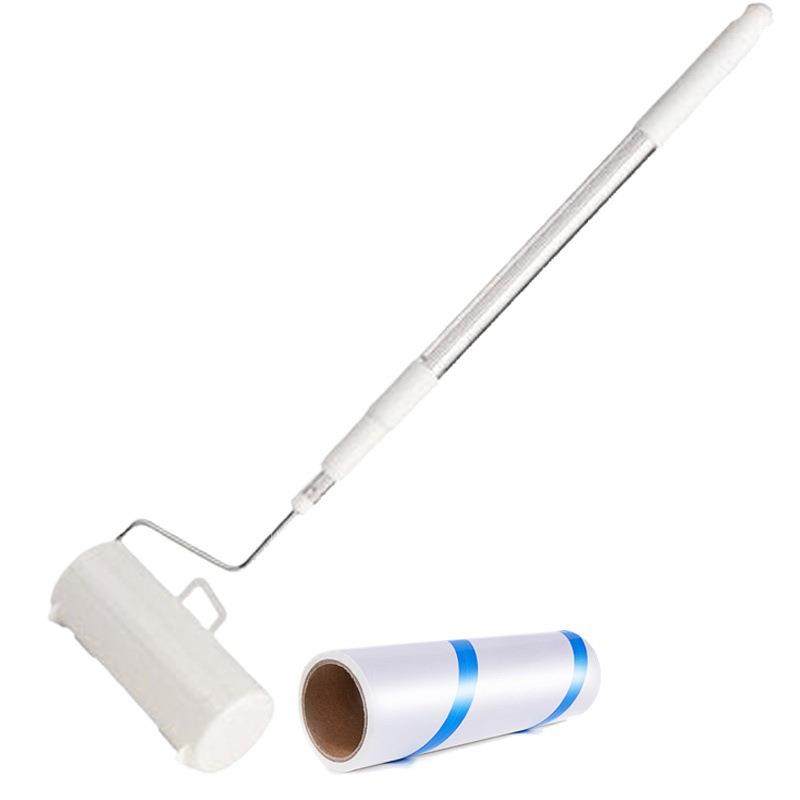 家用地板头发毛发清理器长柄可伸缩斜撕式粘头发除尘拖把粘毛滚筒,淘宝优惠券,粉丝福利购,淘宝优惠卷