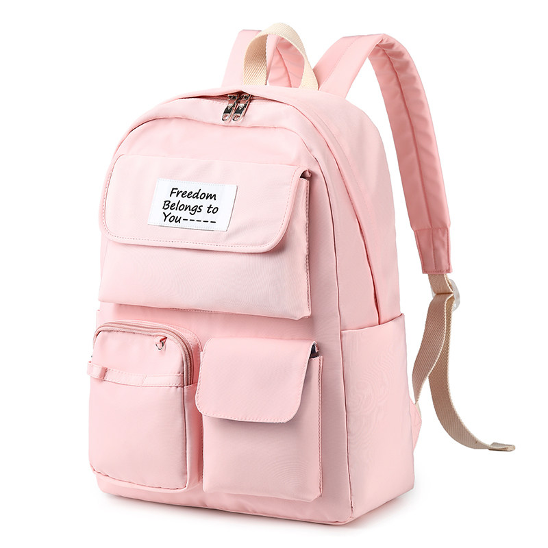 女中学生初中生韩版原宿校园双肩包 经典钻石双肩背包