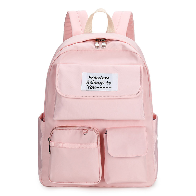 女中学生初中生韩版原宿校园双肩包 经典钻石双肩背包