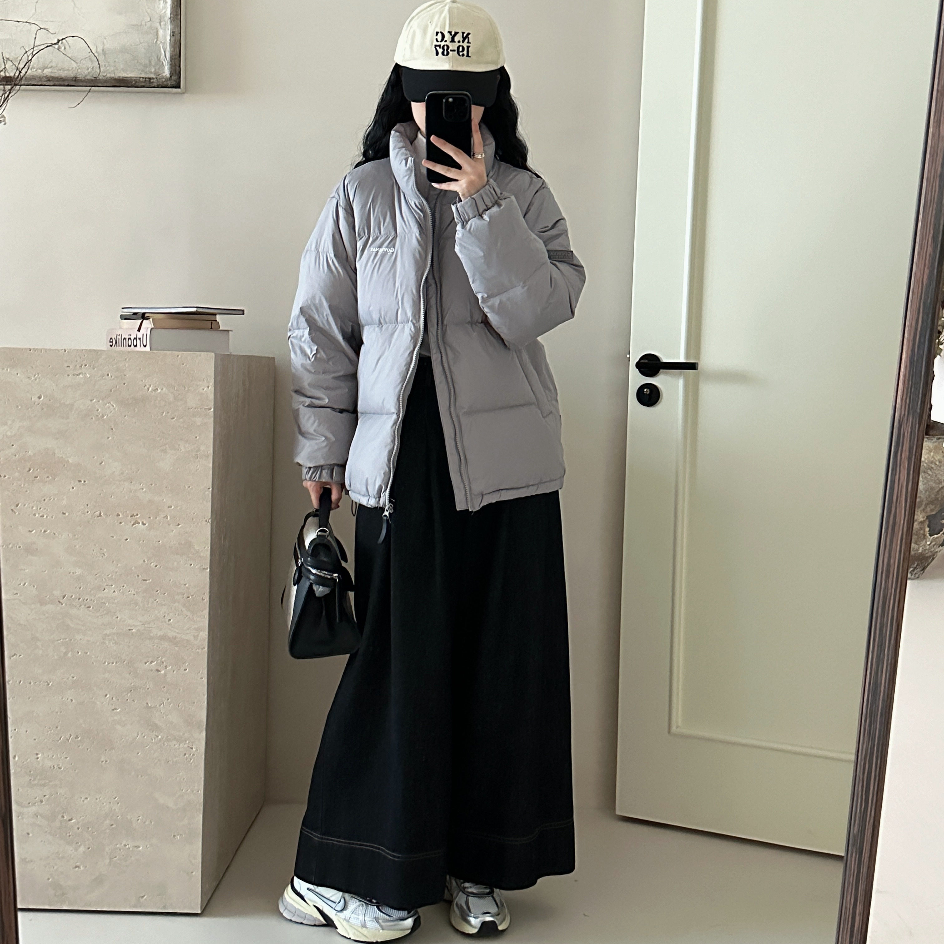 潮牌短款羽绒服女2025新款加厚面包服潮牌冬季情侣款外套韩版宽松