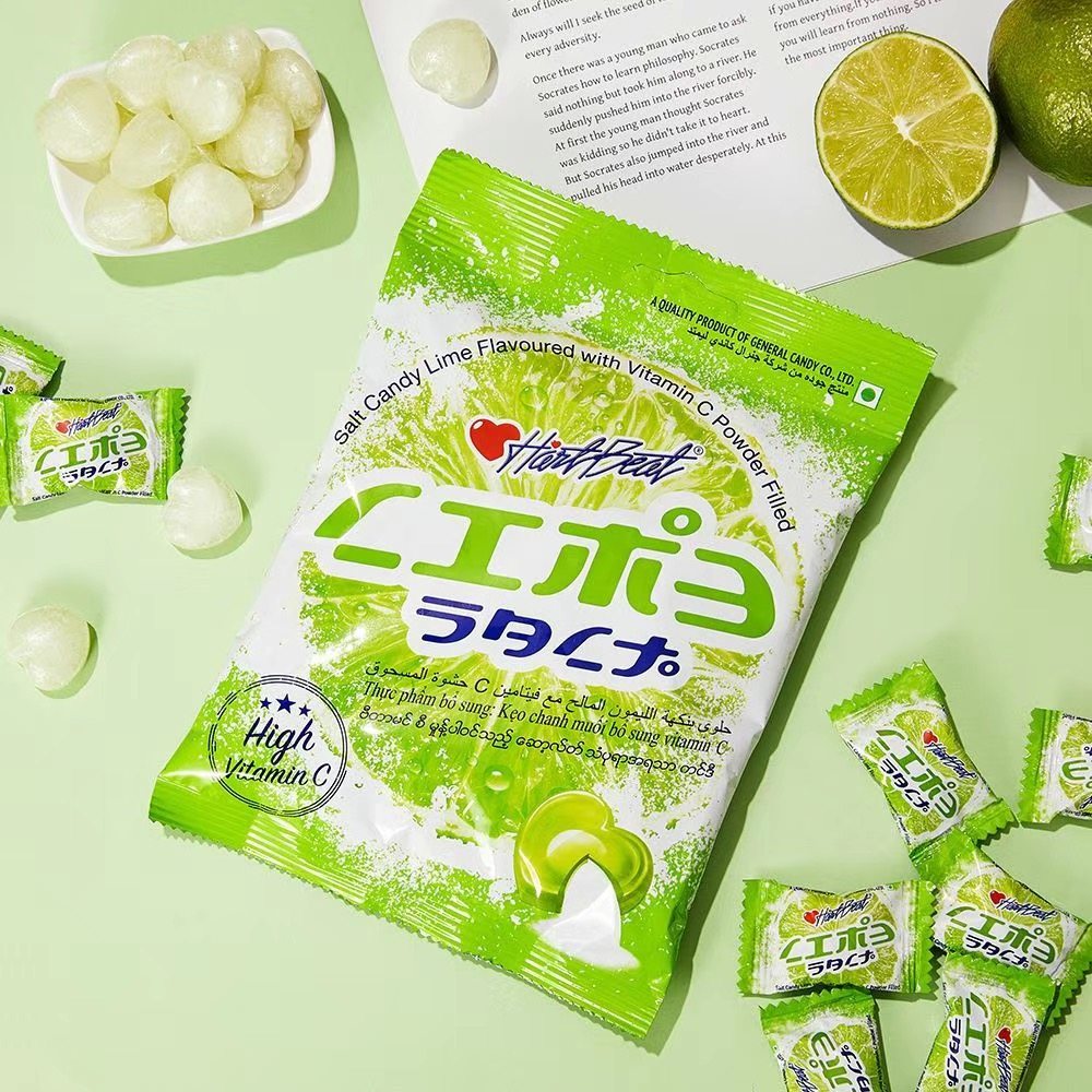 泰国原装进口HartBeat曼谷女孩番石榴夹心爱心型婚礼喜糖零食特产 - 图2