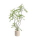 Simulated green plant potted indoor living room large floor-standing
