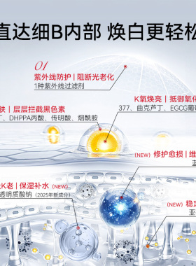 【升级版】Dr.E.Voss德沃希冷白瓶2.0焕白璨光精华焕白提亮