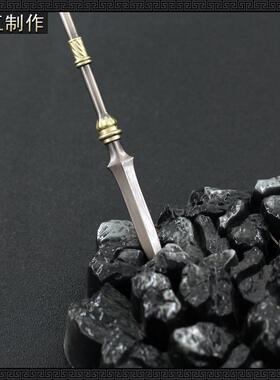 古代冷兵器模型赵云豪龙胆长枪全金属工艺品摆件