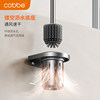 Kabei Gun Gray Toilet Brush Wall-mounted Bathroom Storage Rack Toilet Cleaning Soft-Bristled Brush Toilet Cup No Punching