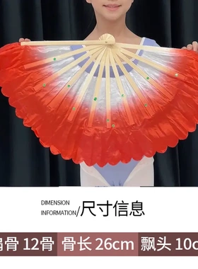 八寸儿童舞蹈扇子幼儿园表演秧歌