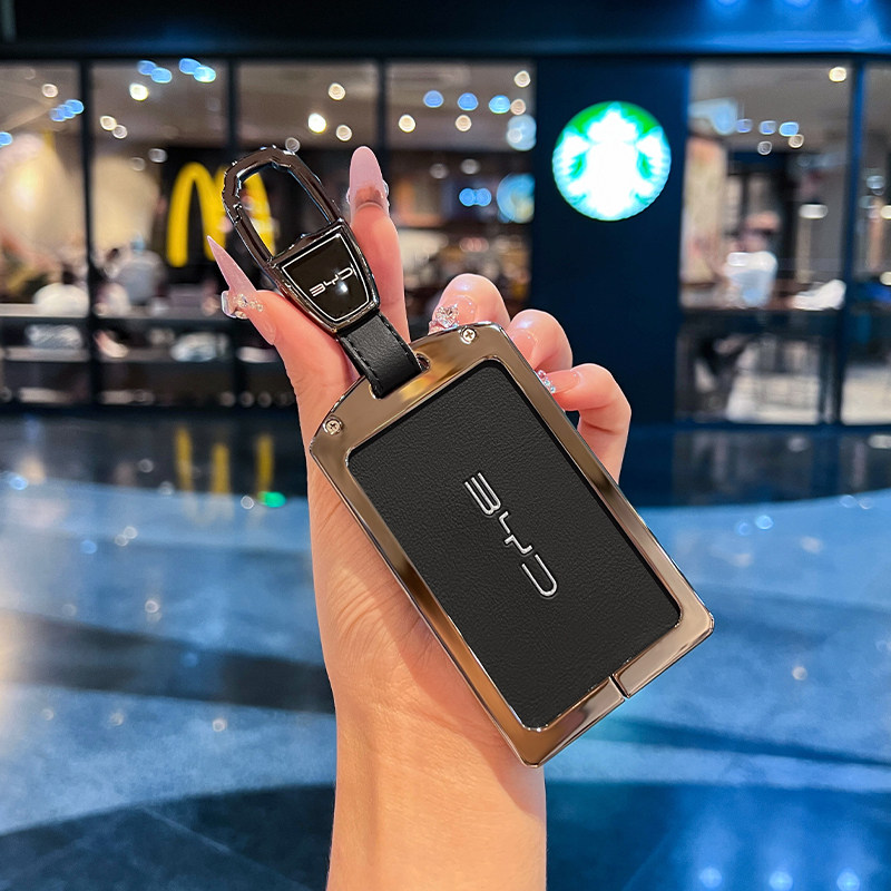 比亚迪卡片钥匙套汉EV唐dmi宋pro秦plus海豚元海豹NFC卡包车壳扣,淘宝优惠券,粉丝福利购,淘宝优惠卷