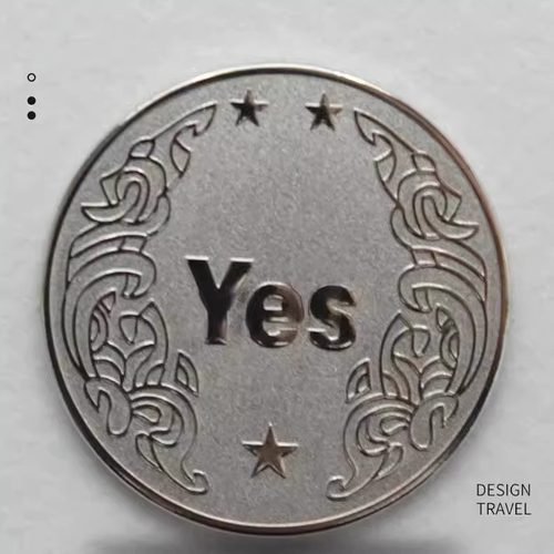 YES/NO决策币把玩幸运许愿币道具玩具创意礼品纪念币小众高级礼物 - 图1