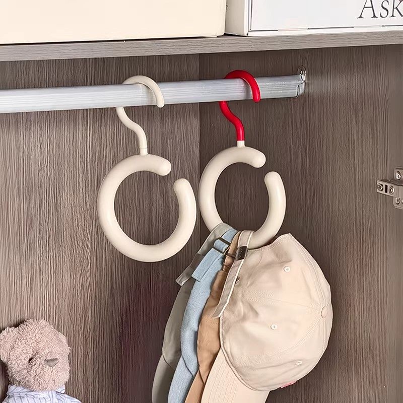 挂帽子收纳神器圆环衣架不变形鸭舌棒球帽多功能衣柜内衣帽展示架,淘宝优惠券,粉丝福利购,淘宝优惠卷