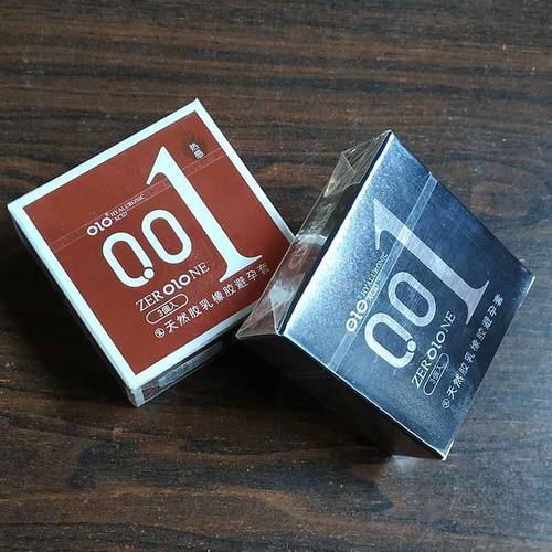 正品OLO男神套女神套超轻薄001男用安全套酒店宾馆旅店零售专用套 - 图3