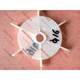 Single phase 16-hole motor plastic 14 15 18 20 wind blade white power tool accessories D hole