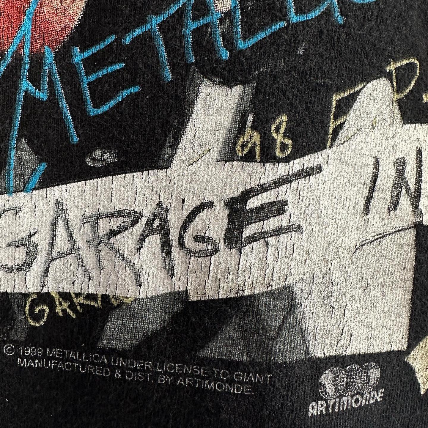METALLICA 金属乐队印花上衣2024夏季新款T恤ins百搭时尚男士短袖 - 图3