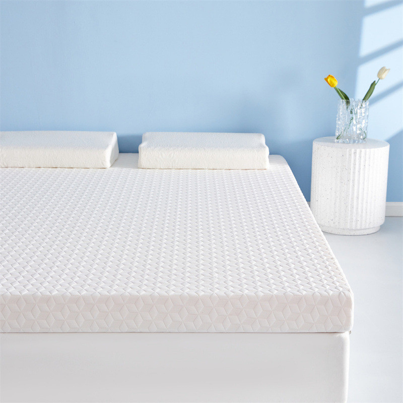 微凝胶慢回弹记忆棉波浪海绵床垫可拆活套带拉链榻榻米床垫子 - 图1