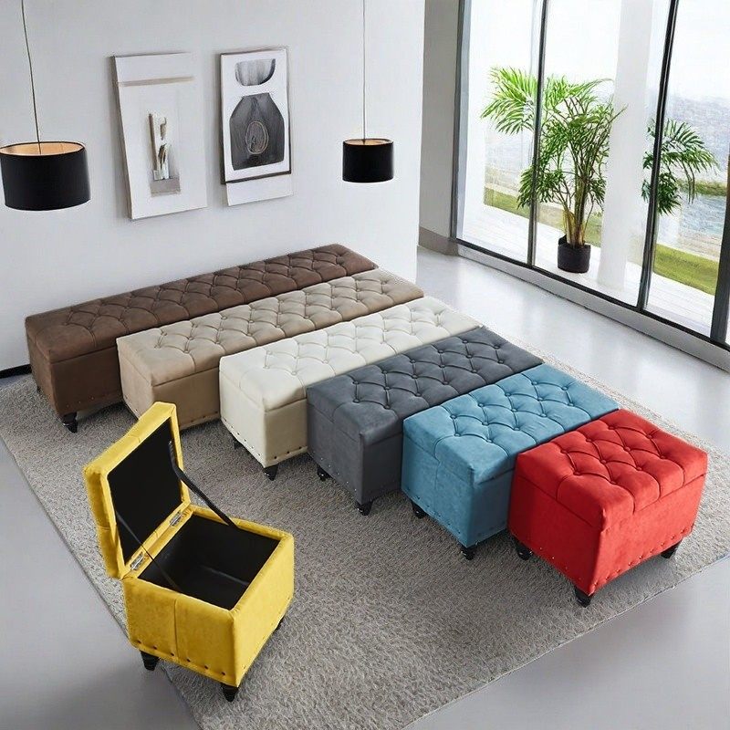 沙发凳子长方形入户门口换鞋凳可坐服装店储物凳子收纳柜床尾长凳,淘宝优惠券,粉丝福利购,淘宝优惠卷