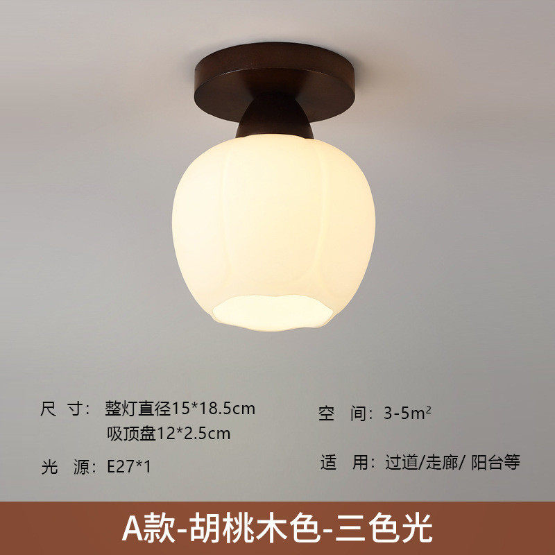 吸顶创意简约现代玄关灯阳台卧室北欧过道灯走廊灯入户试衣间灯 - 图3