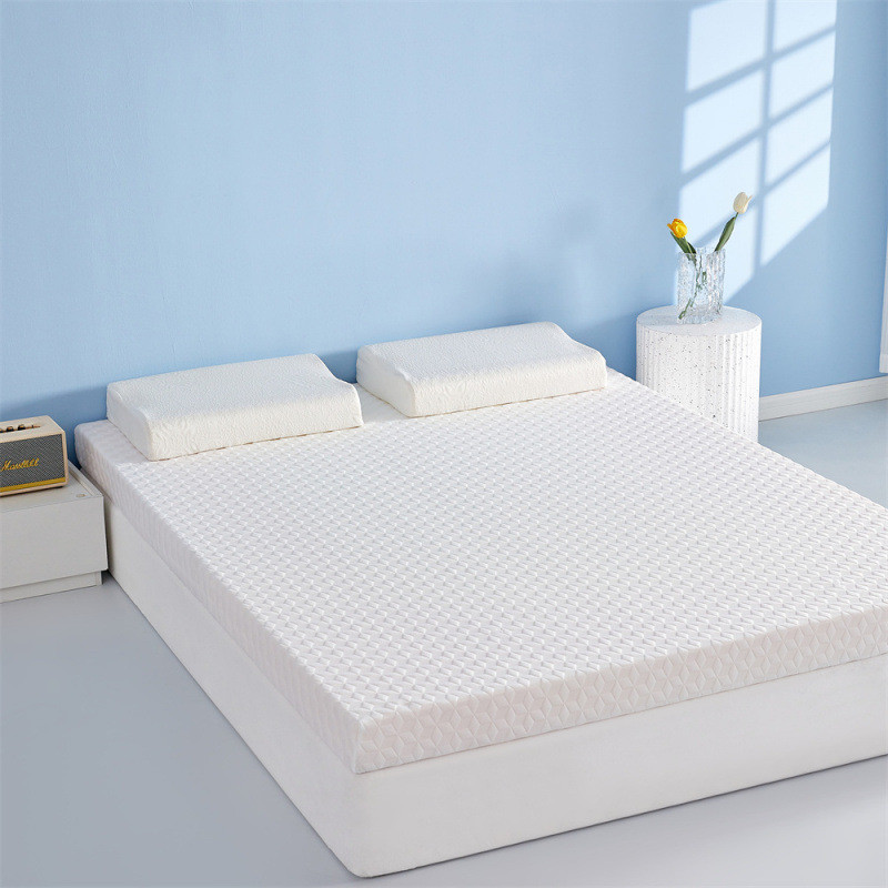 微凝胶慢回弹记忆棉波浪海绵床垫可拆活套带拉链榻榻米床垫子 - 图3