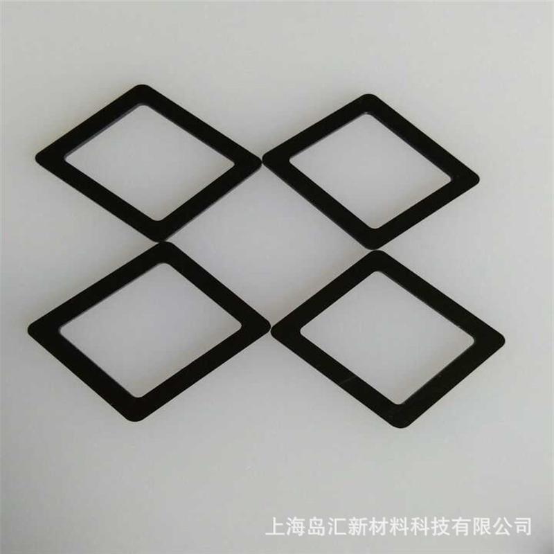 1mm黑色PC片1.5mmPC耐力板分切雕刻成型黑色不透明耐力板阻燃PC板 - 图0