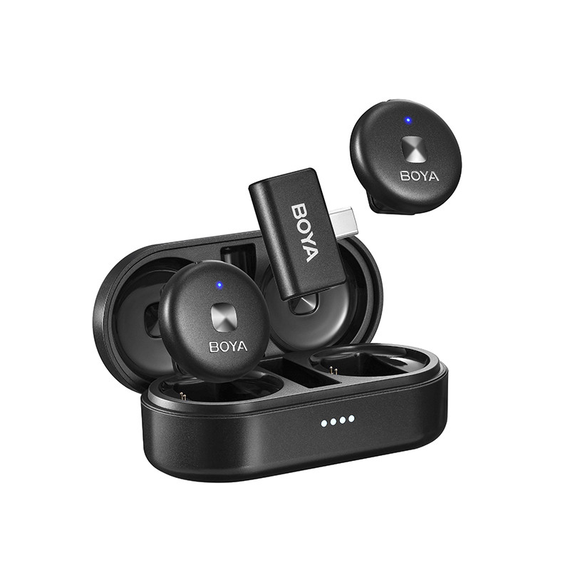 【吴昕推荐】BOYA博雅Omic纽扣无线领夹麦克风手机直播降噪收音麦 - 图0