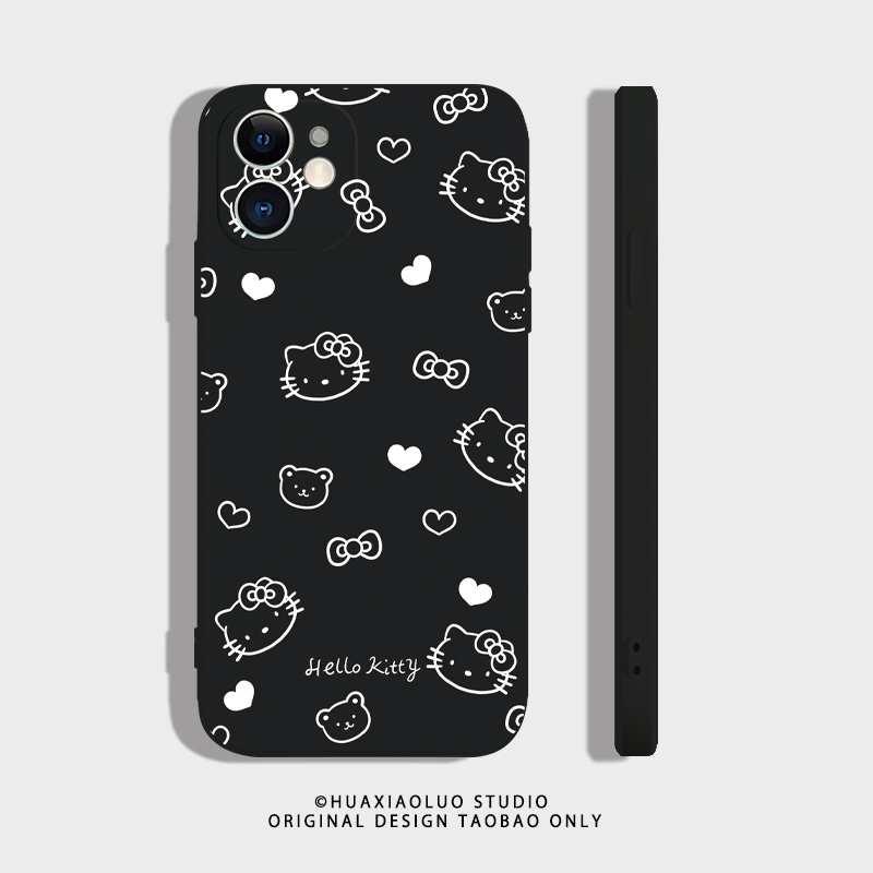 小凯蒂猫适用华为nova5pro手机壳5i/5z/5t新款磨砂薄nova4e防摔nova3e/i男女全包硅胶nova8/7/6se卡通pro外壳 - 图1