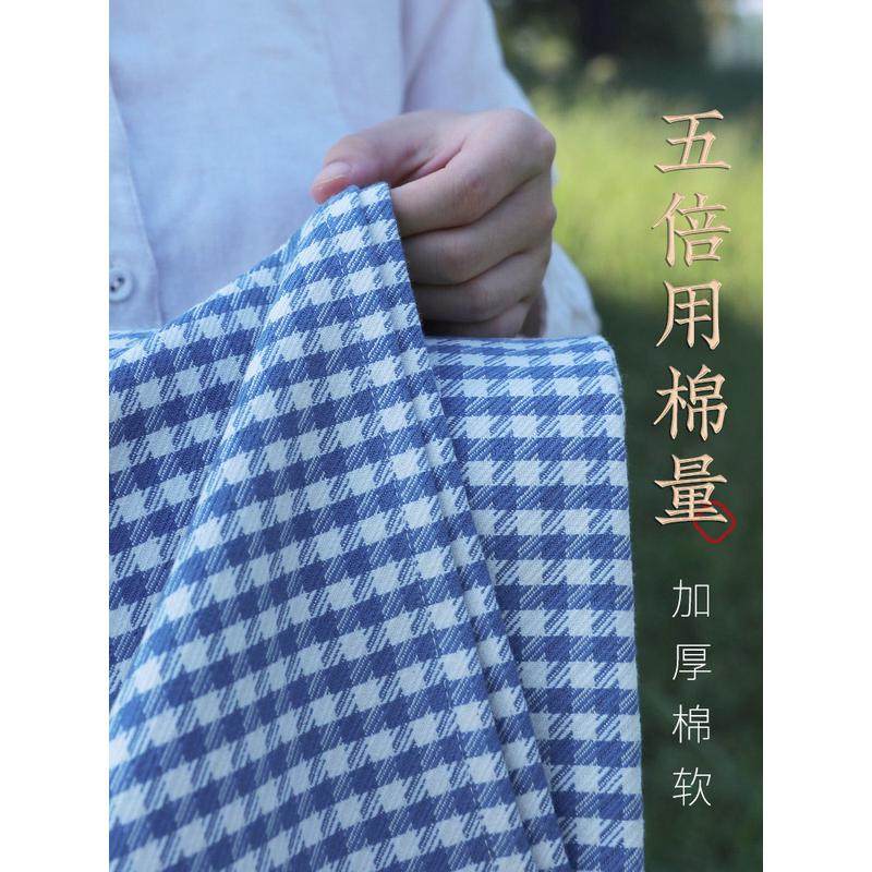 和锦生老粗布床单单件三件套纯棉全棉加厚厚实「怀念」老工艺棉布,淘宝优惠券,粉丝福利购,淘宝优惠卷