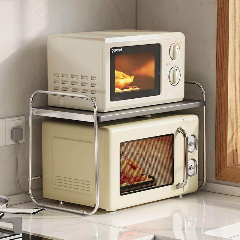 收纳架支架电饭锅烤箱收纳架多功能台面架子厨房微波炉置物架双层,淘宝优惠券,粉丝福利购,淘宝优惠卷