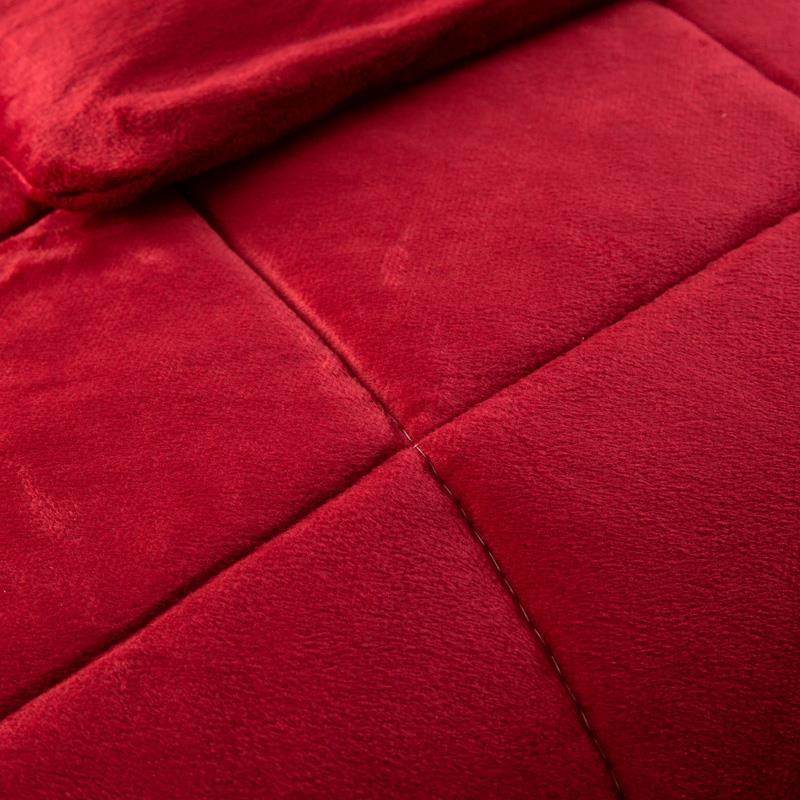 红色喜庆水晶绒抱枕被男女孩好运暴富宿舍沙发座椅靠垫毯子多功能,淘宝优惠券,粉丝福利购,淘宝优惠卷