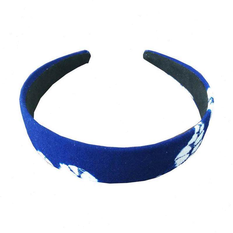 民族风大理染头饰发箍百搭蓝木草手工约白发捆扎染族丽江染,淘宝优惠券,粉丝福利购,淘宝优惠卷