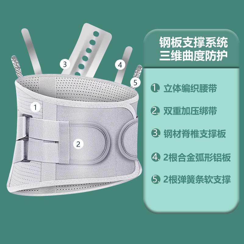 升级款护腰带久坐久站腰间椎固定牵引带男女专用透气腰部支撑腰托,淘宝优惠券,粉丝福利购,淘宝优惠卷