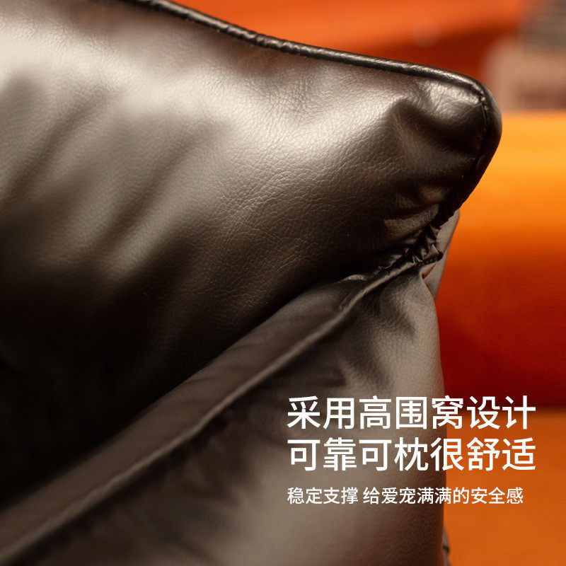 夏季猫窝皮沙发猫床封闭式安全感可拆洗宠物窝小猫睡觉窝新型狗窝,淘宝优惠券,粉丝福利购,淘宝优惠卷