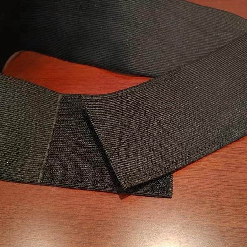 双层弹力腰带黑色松紧腰带 太极腰带收腹带扎带男女粘扣运动护腰,淘宝优惠券,粉丝福利购,淘宝优惠卷