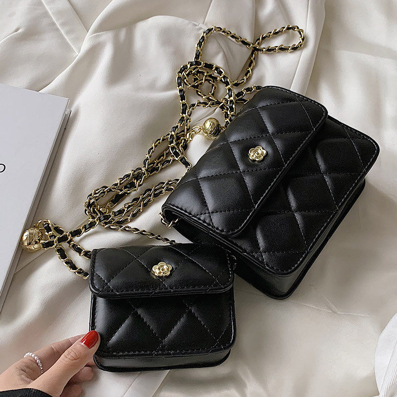 高级感迷你链条小包包女包2024新款韩版斜挎小众手机包,淘宝优惠券,粉丝福利购,淘宝优惠卷