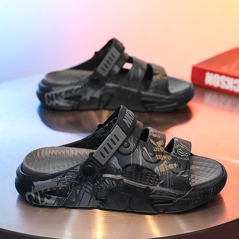 凉鞋男夏季青少年外穿司机开车运动防滑耐磨户外大码两用沙滩拖鞋,淘宝优惠券,粉丝福利购,淘宝优惠卷