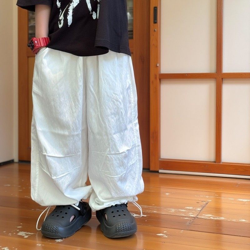 貌貌妈家2025夏季新款韩版男工装裤防蚊裤儿童很薄长裤凉快潮,淘宝优惠券,粉丝福利购,淘宝优惠卷