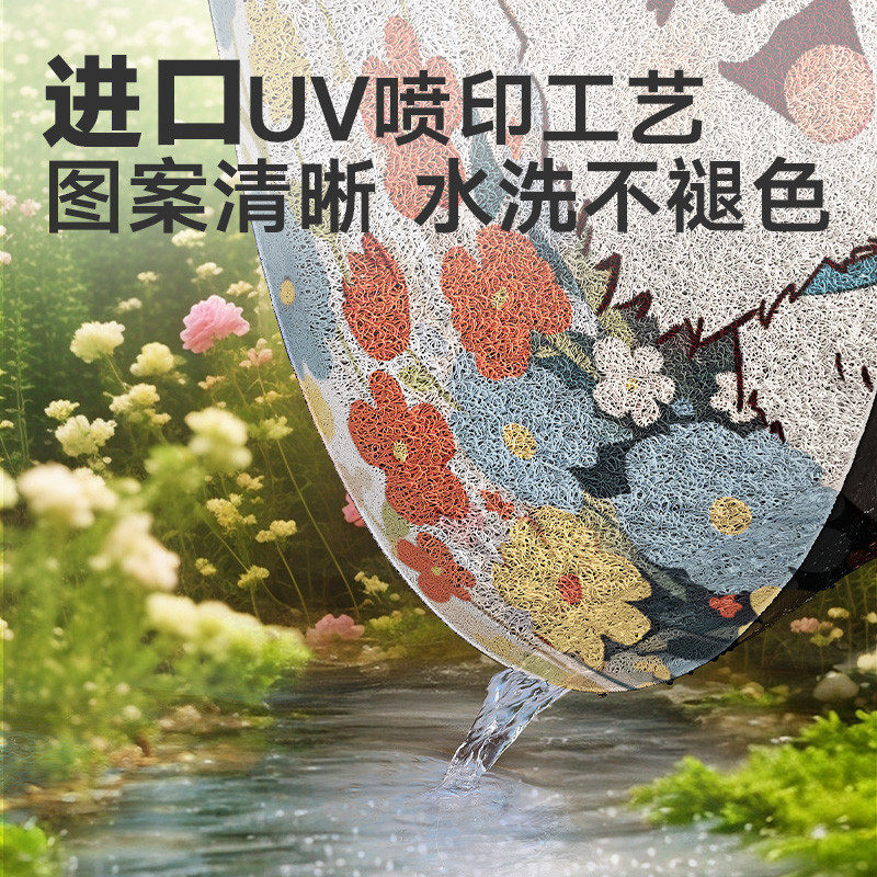 大江地垫入户门脚垫耐脏耐磨卡通门垫大门口进门地毯用丝圈垫子,淘宝优惠券,粉丝福利购,淘宝优惠卷