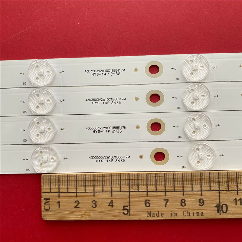 适用全新AI43W AI43V5W07灯条ZN-43C10D-4 90723 V1.1-0H液晶灯管 - 图3