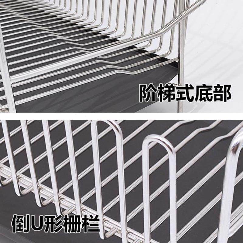 304不锈钢厨房碗碟架沥水架台面置物架晾碗架水池碗筷碗盘收纳架,淘宝优惠券,粉丝福利购,淘宝优惠卷