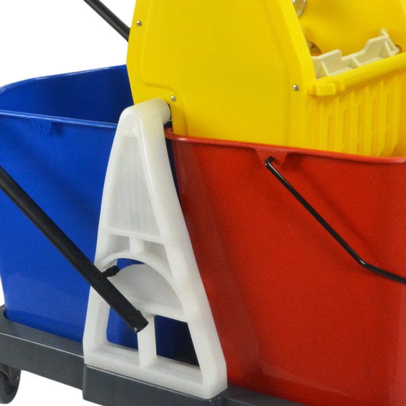 高档下压双桶榨水车家用清洁拖布塑料水桶脱水拖把桶拖地家居60L,淘宝优惠券,粉丝福利购,淘宝优惠卷