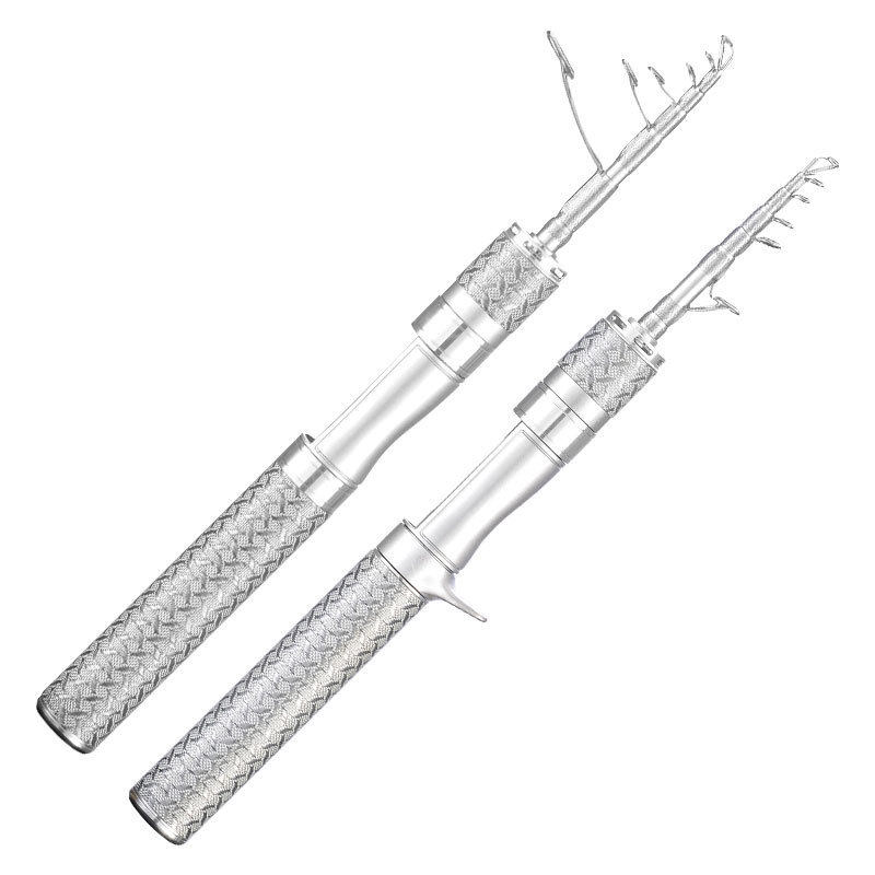 得趣超短迷你微物路亚竿马口竿伸缩路亚单杆便携旅行竿套装溪流,淘宝优惠券,粉丝福利购,淘宝优惠卷