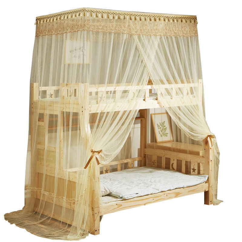 儿童子母床蚊帐上下铺专用夏季防蚊双层高低床1.2m柜梯一体式家用,淘宝优惠券,粉丝福利购,淘宝优惠卷