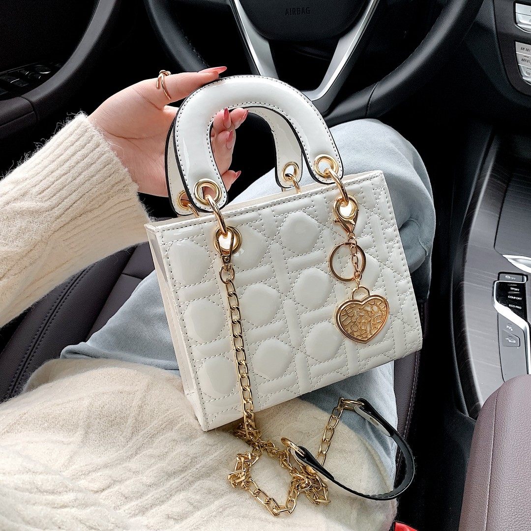 红色结婚包女新娘包2025新款漆皮包链条单肩斜挎手提包,淘宝优惠券,粉丝福利购,淘宝优惠卷