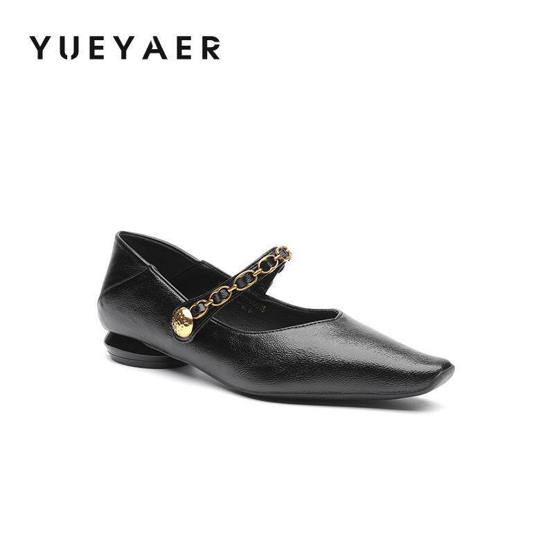 珍鞋方头链条平底单鞋可踩跟两穿春晚晚风女鞋,淘宝优惠券,粉丝福利购,淘宝优惠卷