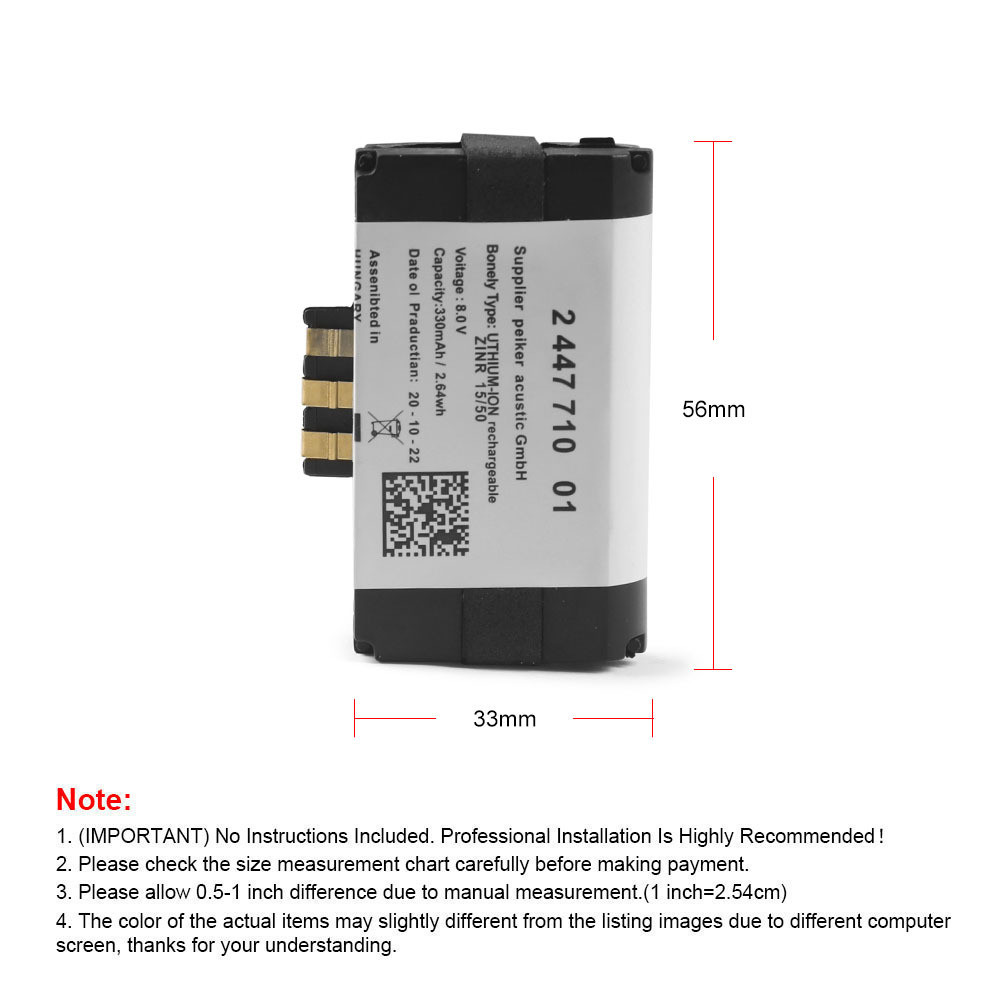 汽车电池紧急救援SOS电池蓄适用于宝马841024477102447710 - 图2