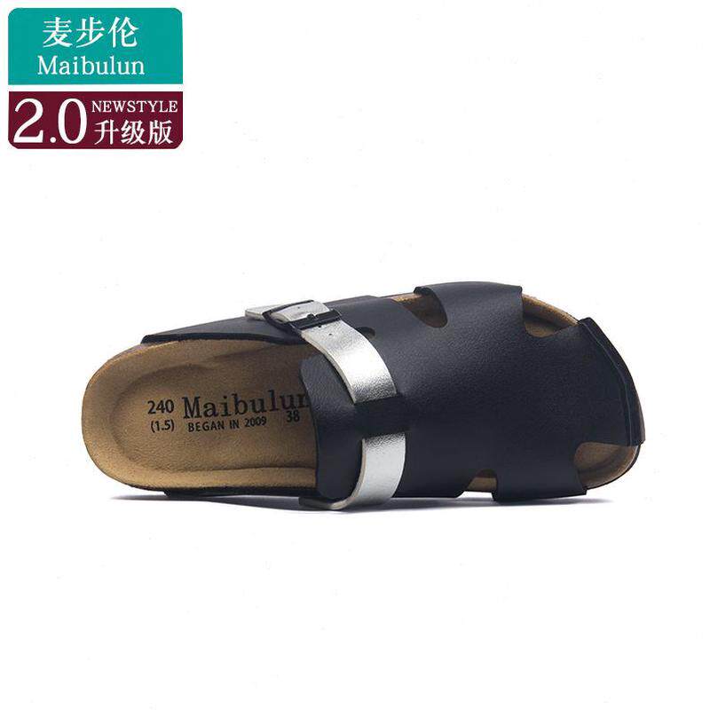 步伦情侣鞋包休闲鞋户外夏男女沙滩搭扣洞洞鞋软木拖头懒人麦平底,淘宝优惠券,粉丝福利购,淘宝优惠卷