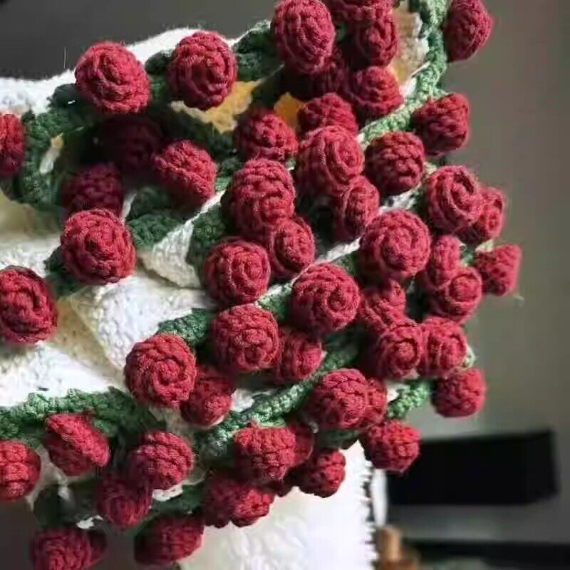 花束毯子花束毯子成品diy花束毯子材料包手工毛线钩织毯子变,淘宝优惠券,粉丝福利购,淘宝优惠卷