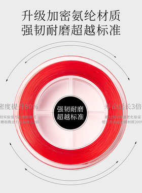 【100%官方正品】红绳扁丝弹力绳