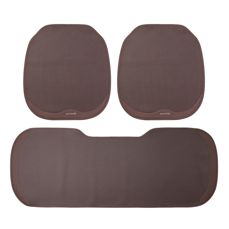 夏季汽车坐垫车用亲肤皮透气马鞍垫车载座椅后排半包W座椅垫三件,淘宝优惠券,粉丝福利购,淘宝优惠卷