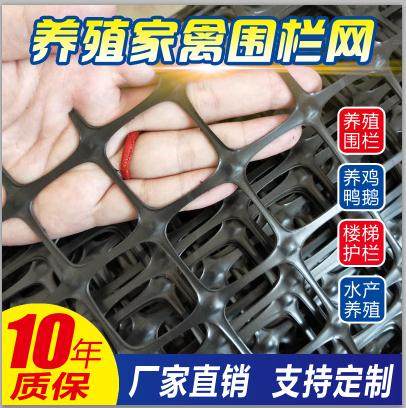 养殖塑料网围栏养鸡护栏网格圈果园阳台防护隔离网U家用圈玉米栅 - 图0